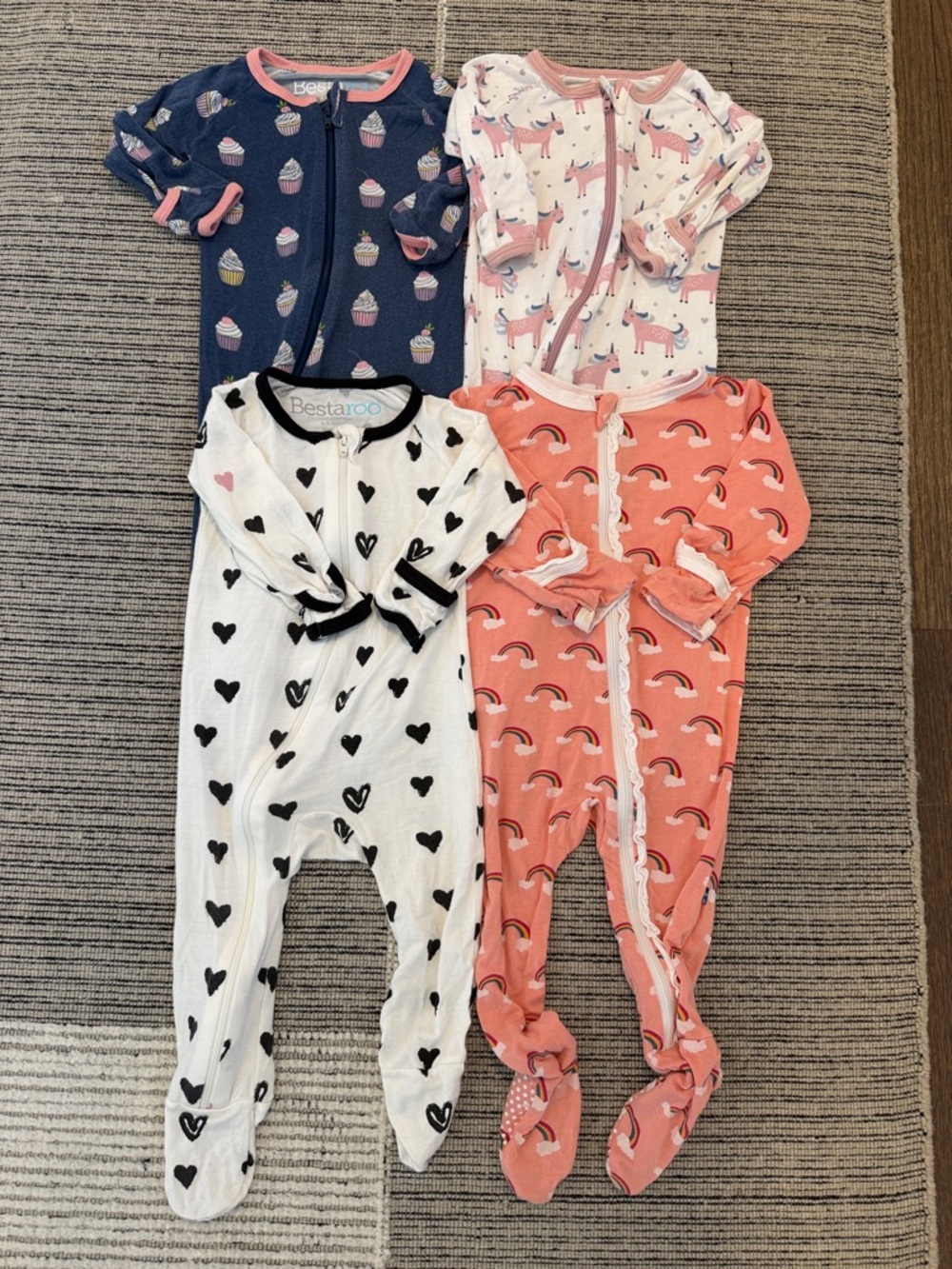 6-9 MO Modal/Bamboo Zip Sleeper Bundle